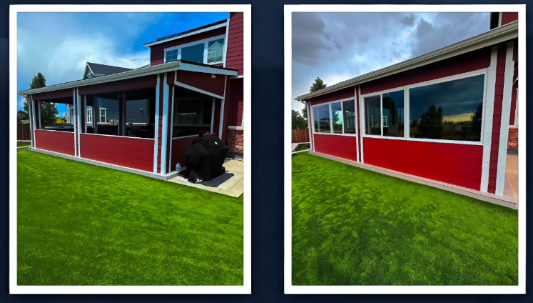 Before and after home improvement project 2
